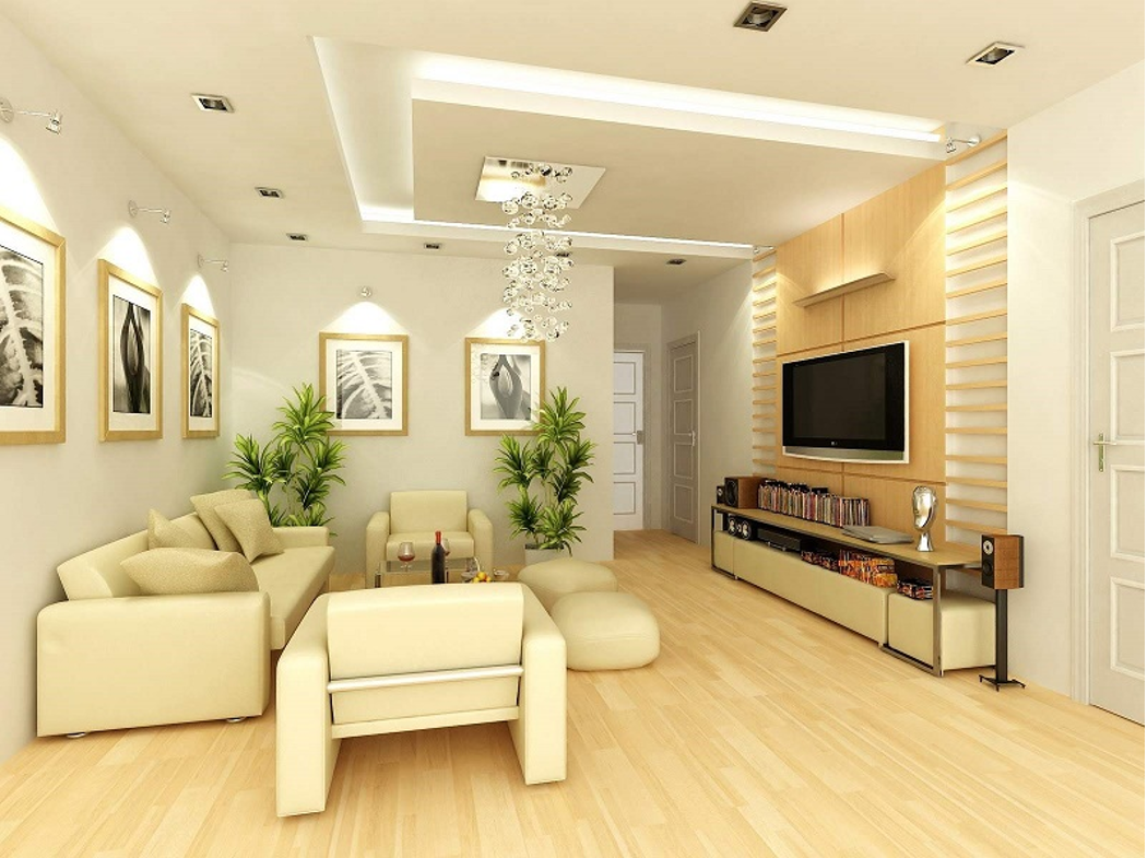sơn nội thất màu kem hình 5