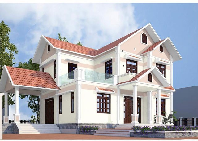 sơn nhà màu trắng kem sữa hình 6