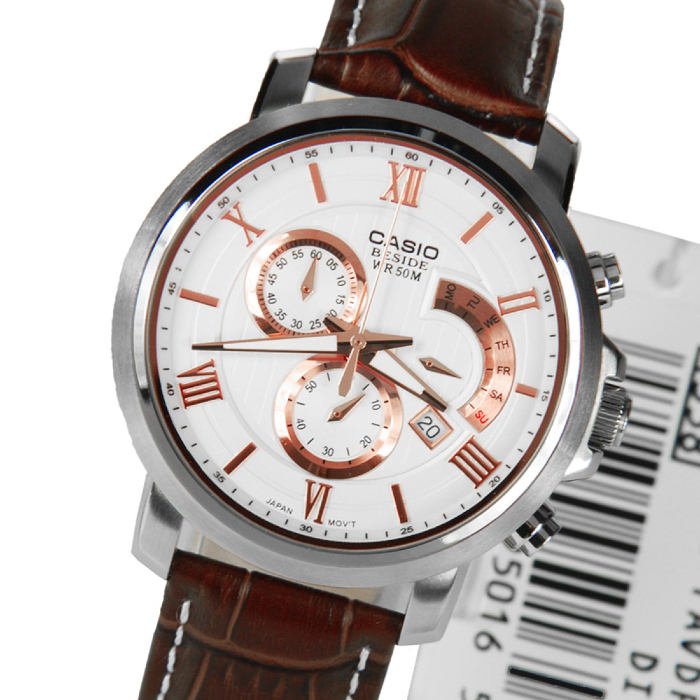 Casio BEM-507 cuốn hút với kiểu dáng đơn giản, sang trọng.
